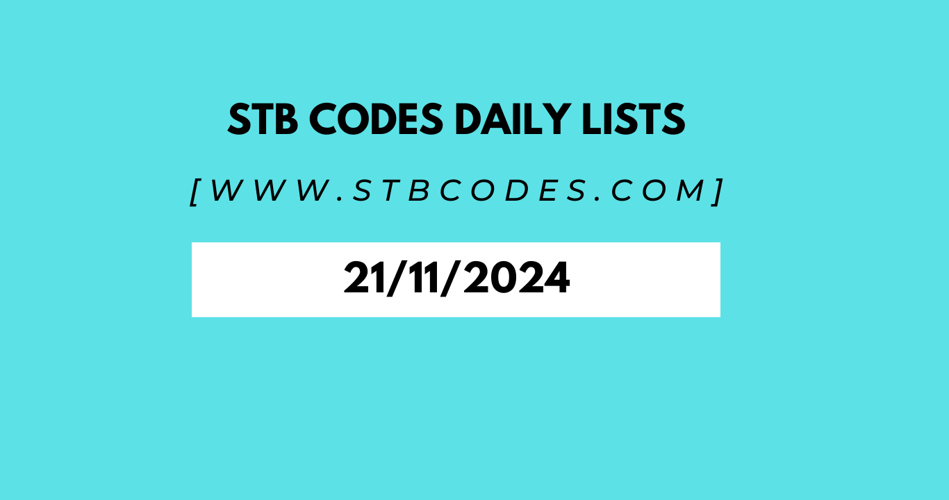 stb codes