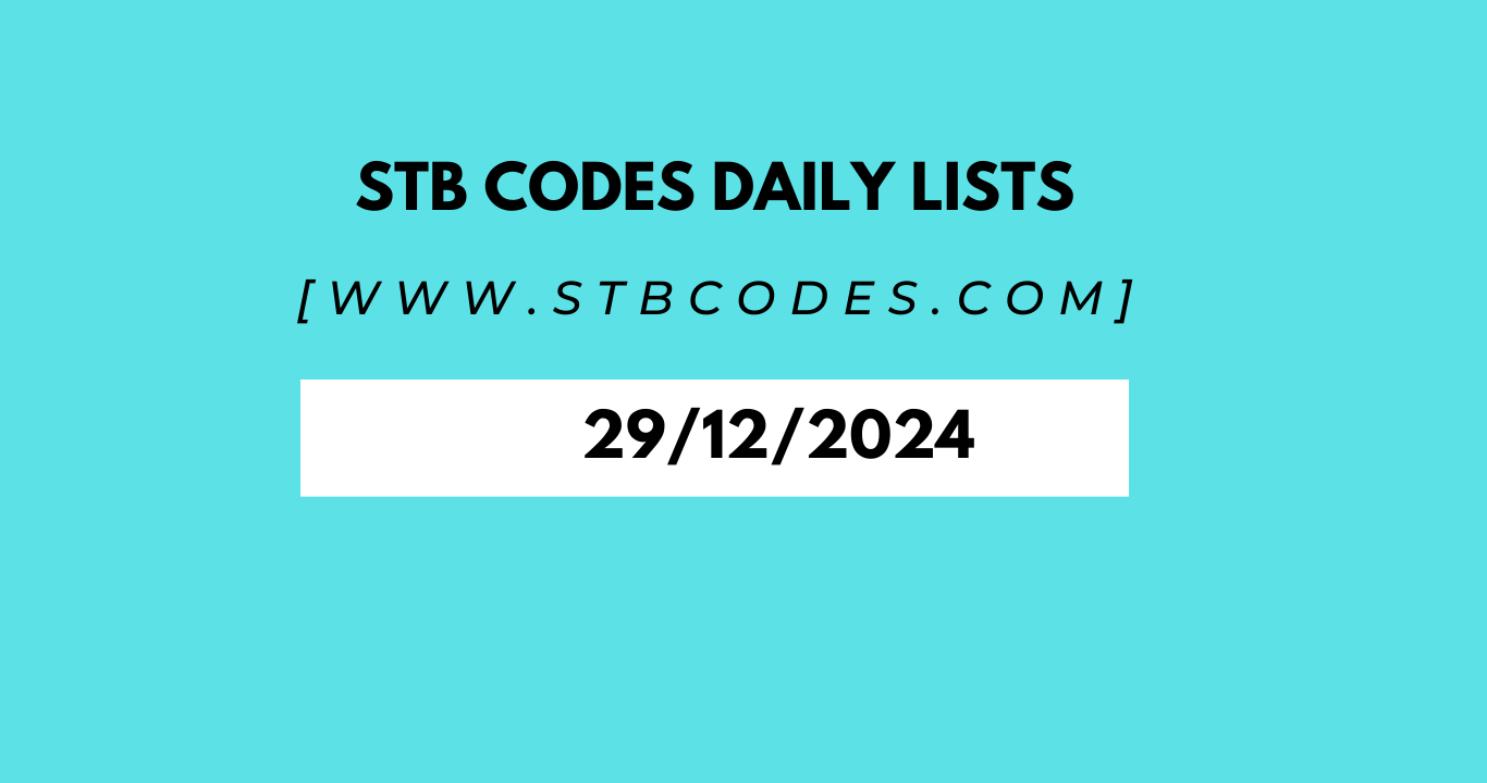 stb codes