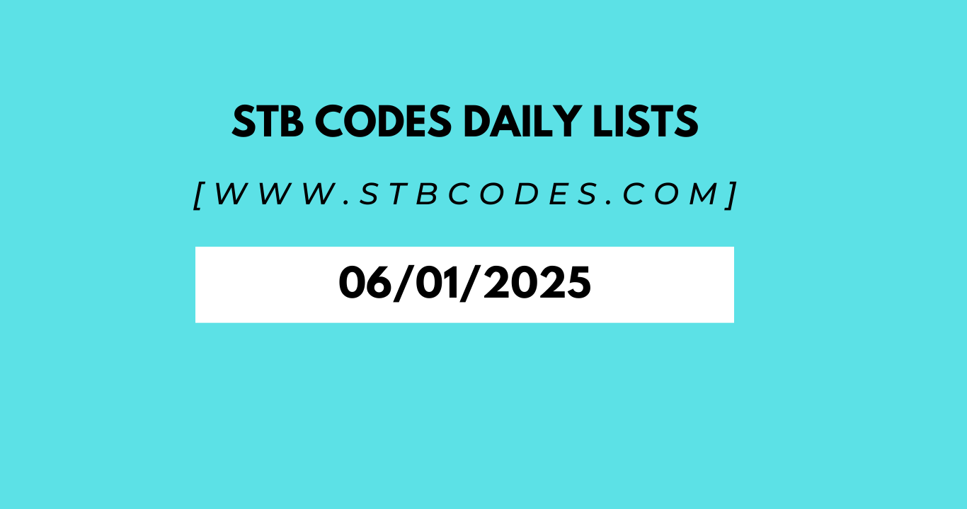 stb codes