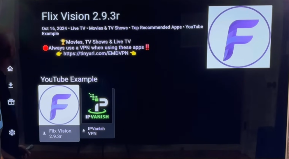 Flick Vision TV